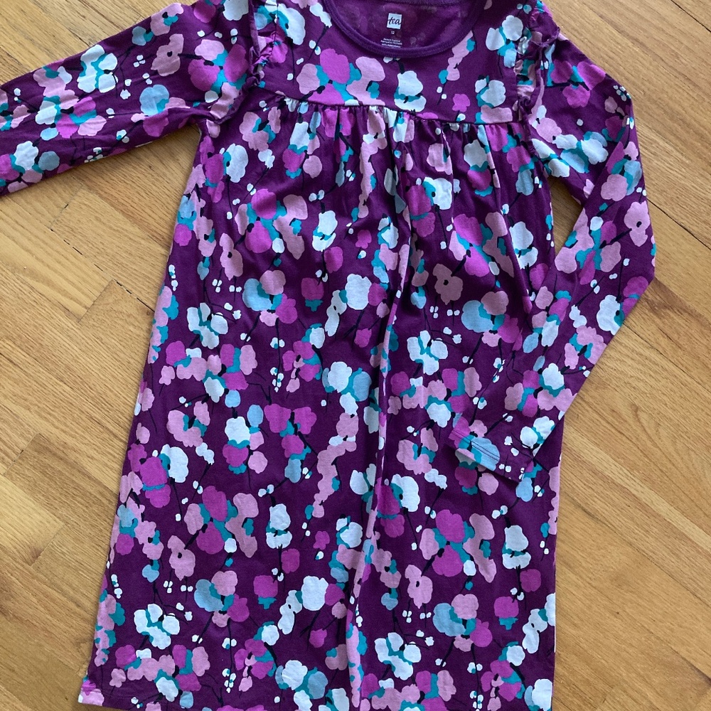 NWOT Girl's Tea Collection Flower Dress